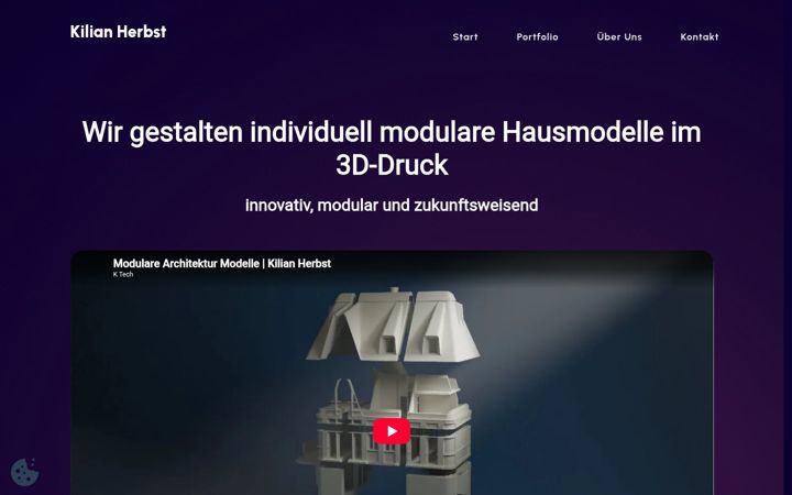 Screenshot of kilianherbst.com