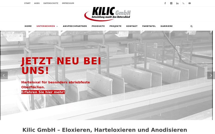 Screenshot of kilic-partner.de