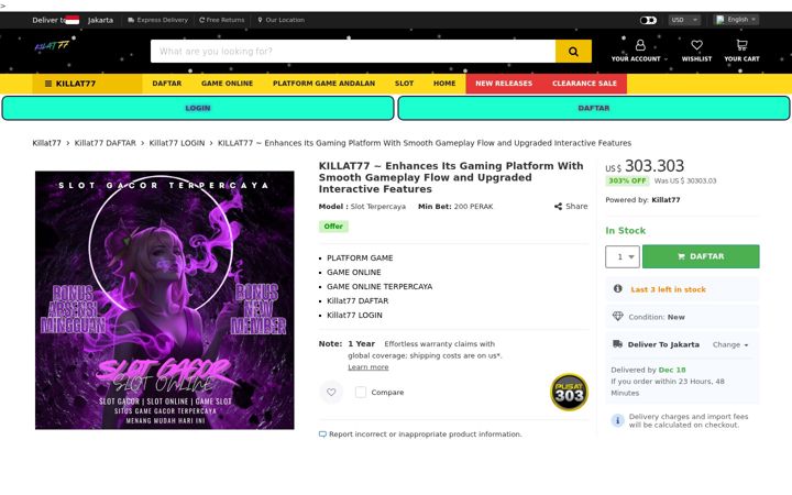 Screenshot of killat77.org
