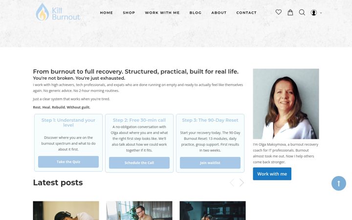 Screenshot of killburnout.com