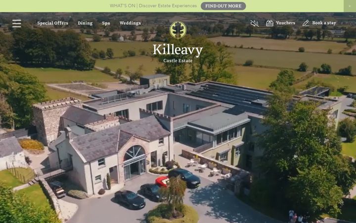 Screenshot of killeavycastle.com