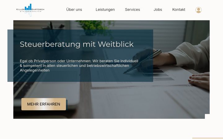 Screenshot of killer-bartosch.de