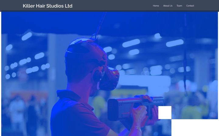 Screenshot of killerhairstudios.com