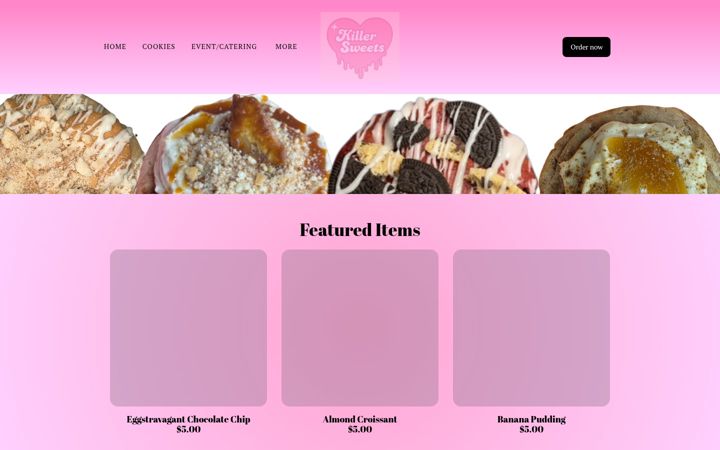 Screenshot van killersweets.de