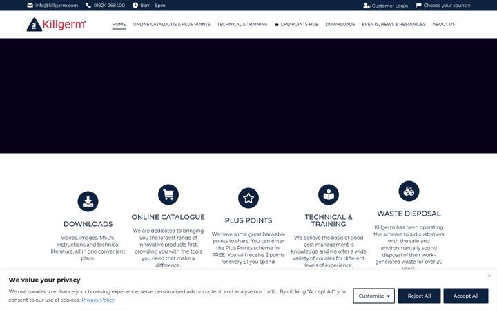 Screenshot of killgerm.com