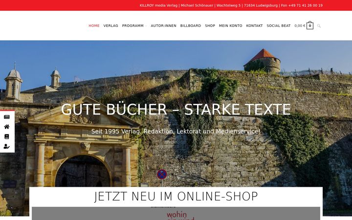 Screenshot of killroy-media.de