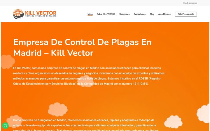 Screenshot of killvector.es