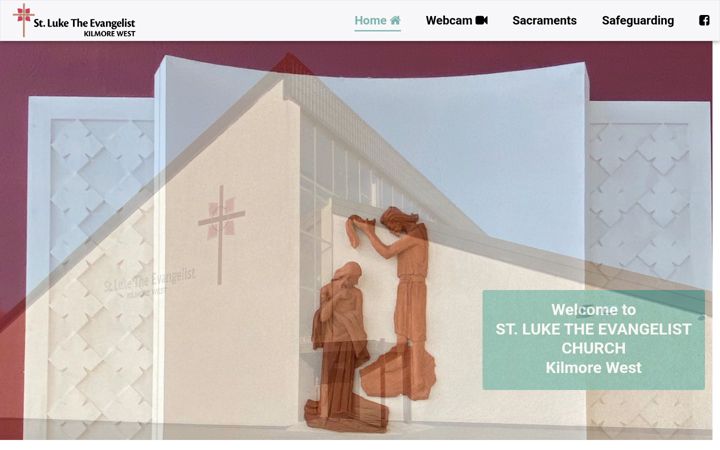 Screenshot of kilmorewestparish.ie