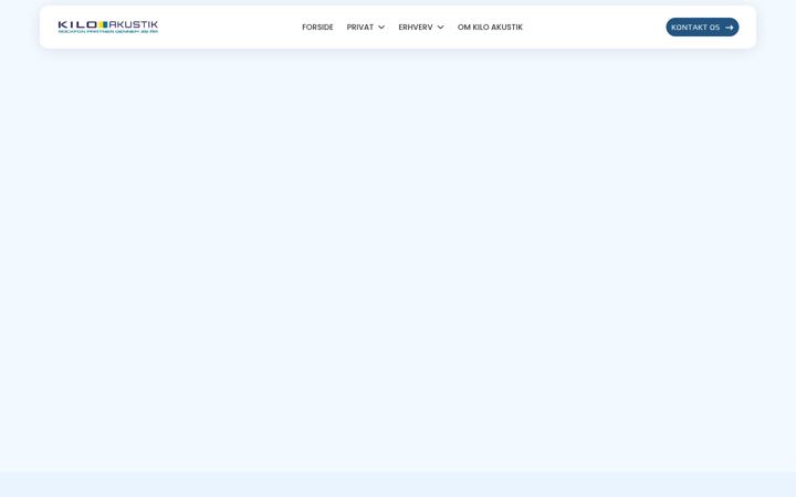 Screenshot of kiloakustik.dk