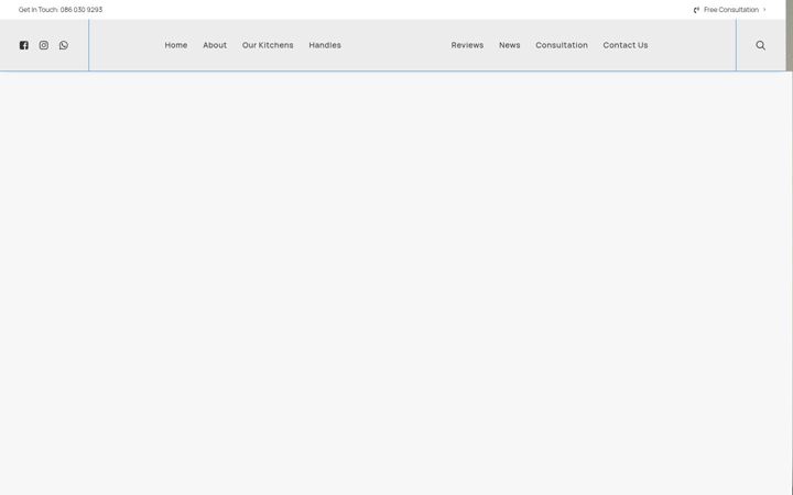 Screenshot of kilroykitchens.ie