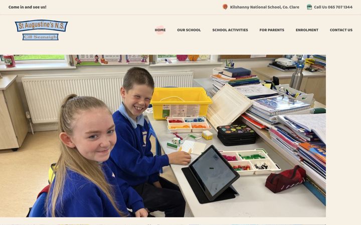 Screenshot of kilshannyns.ie