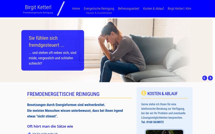 Screenshot of kim-fremdenergien.com
