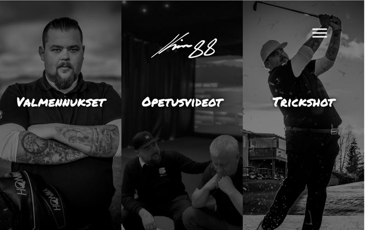 Screenshot of kim88golf.fi