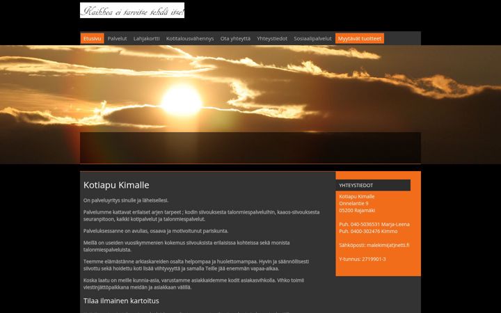 Screenshot of kimalle.com