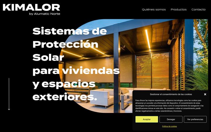 Screenshot of kimalor.com