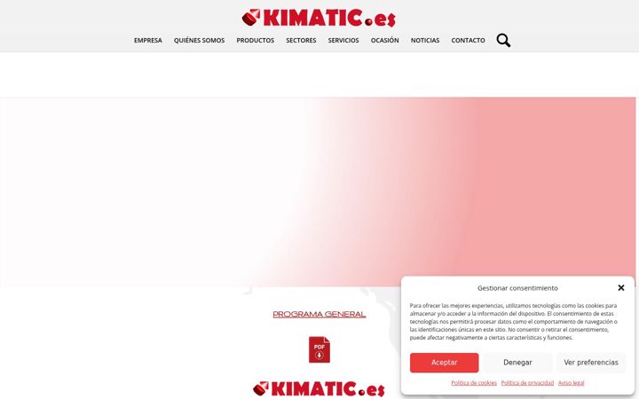 Screenshot of kimatic.es