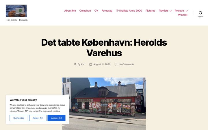 Screenshot of kimbach.org
