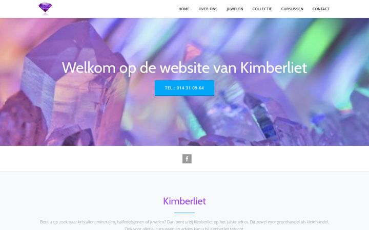 Screenshot of kimberliet.be