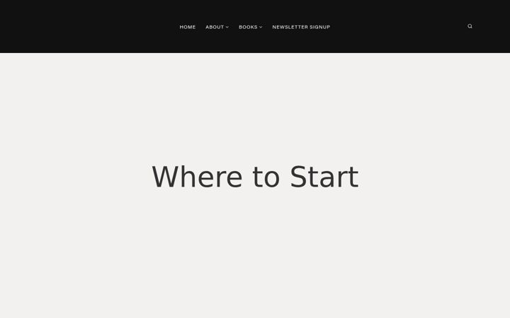 Screenshot of kimberwhite.com