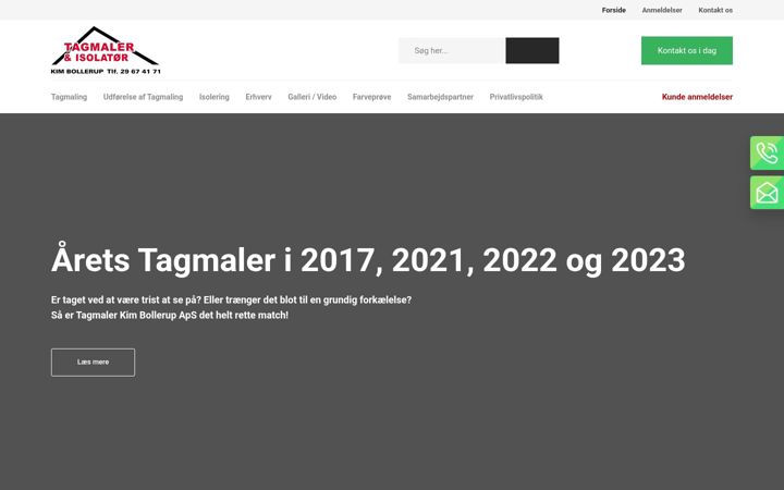 Screenshot of kimbollerup.dk