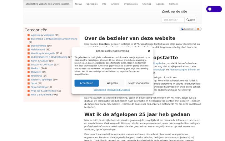 Screenshot of kimbols.be