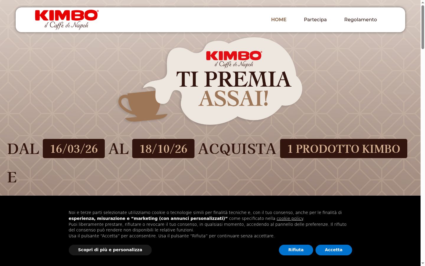 Sutikimo reklamjuostės, rodytos prieš bet kokią sąveiką, ekrano kopija