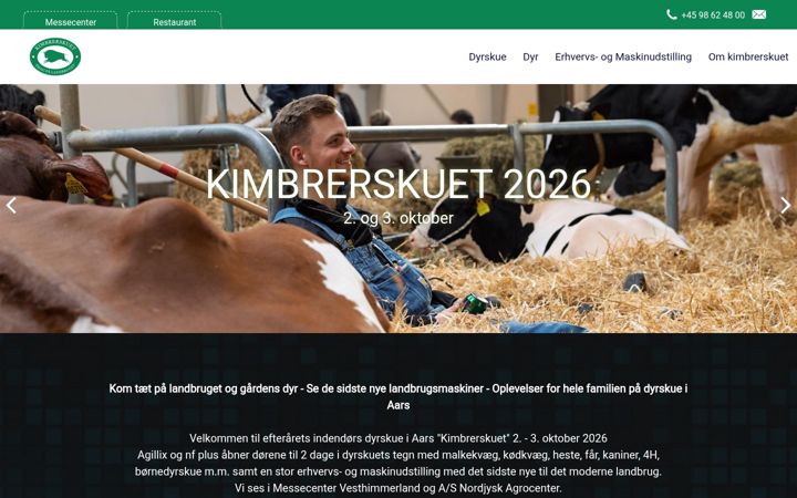 Screenshot of kimbrerskuet.dk