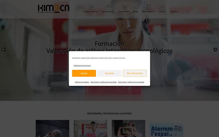 Screenshot of kimglobal.com