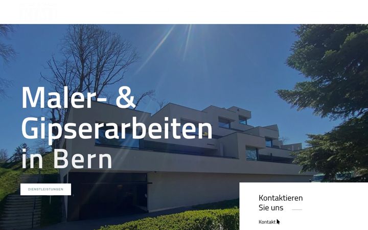 Screenshot of kimi-gmbh.ch