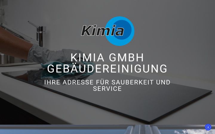 Screenshot of kimia-gmbh.de