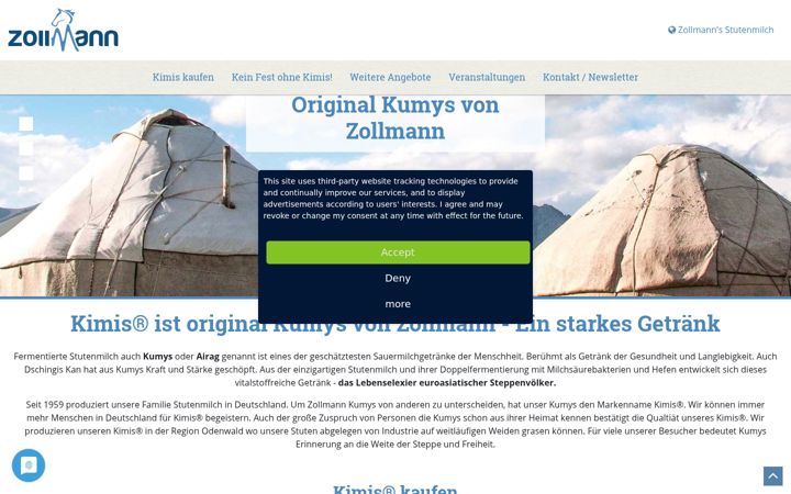 Screenshot of kimis.eu