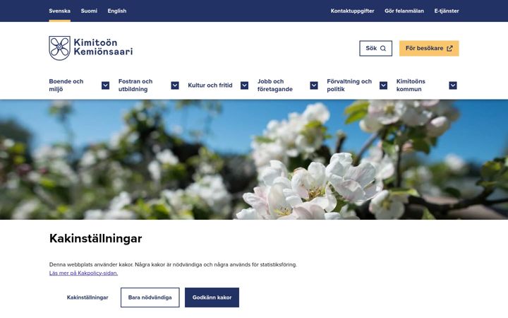Screenshot of kimitoon.fi
