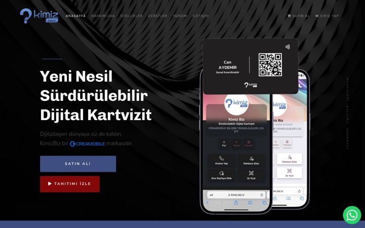 Screenshot of kimiz.biz.tr