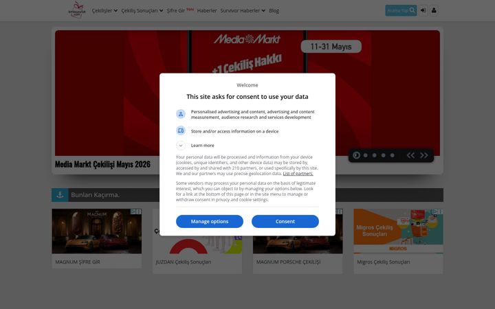 Screenshot of kimkazandi.com