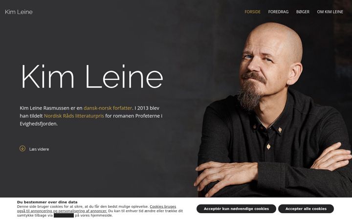 Screenshot of kimleine.dk