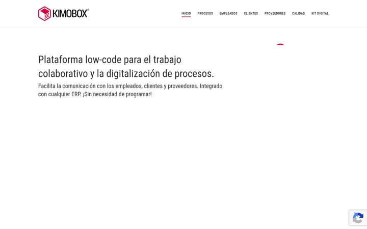 Screenshot of kimobox.com