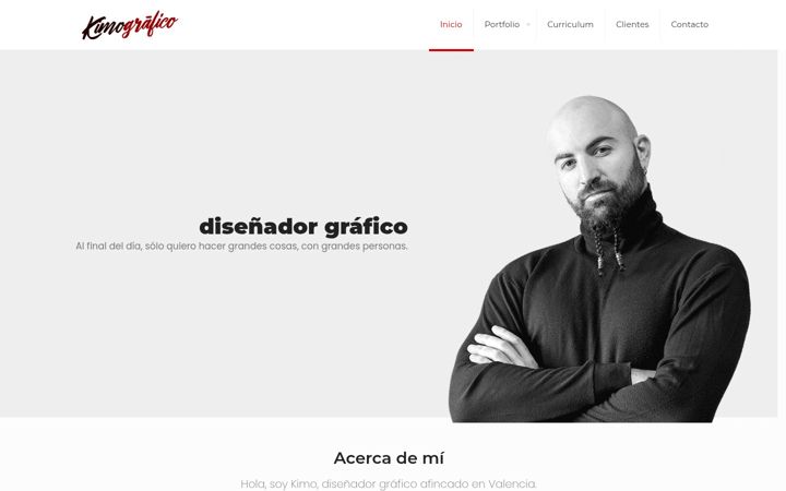 Screenshot of kimografico.com