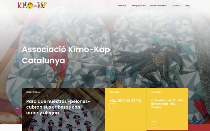 Screenshot of kimokap.com