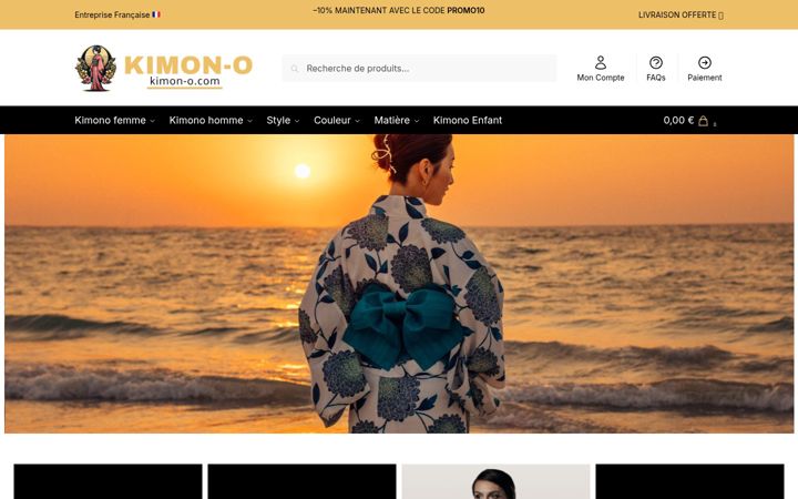 Screenshot of kimon-o.com