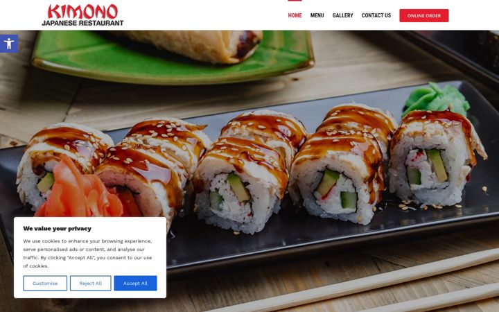 Screenshot of kimonogo.com