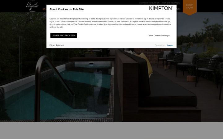 Screenshot of kimptonvirgilio.com