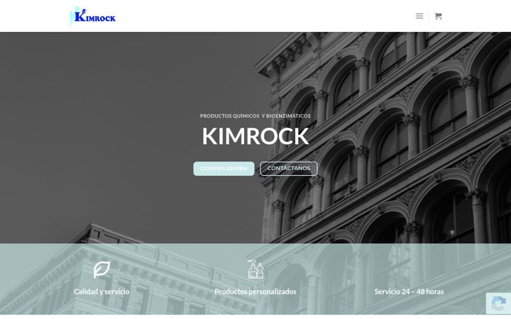 Screenshot of kimrock.es
