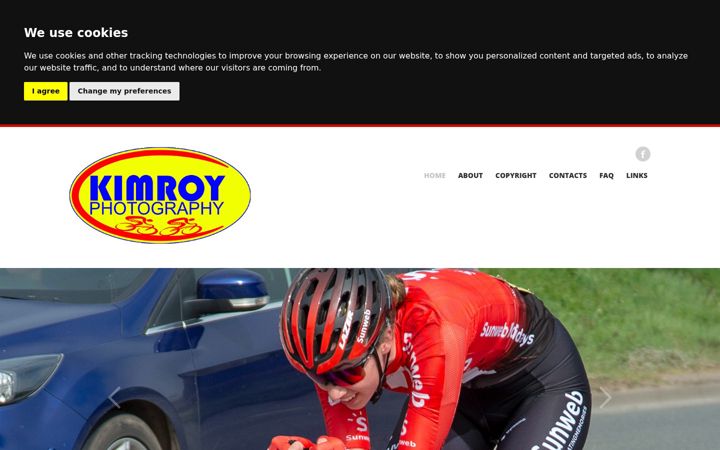 Screenshot von kimroy-photography.co.uk