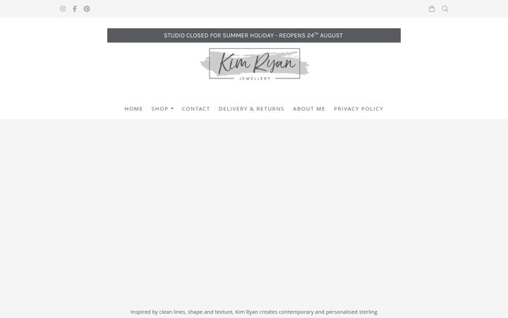 Screenshot of kimryanjewellery.co.uk