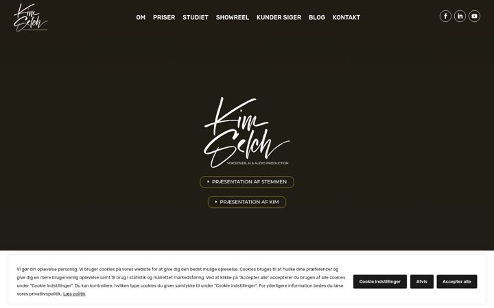 Screenshot of kimselch.dk