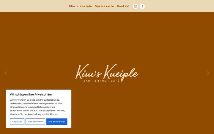 Screenshot of kimskneiple.de
