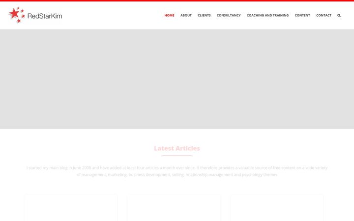 Screenshot of kimtasso.com