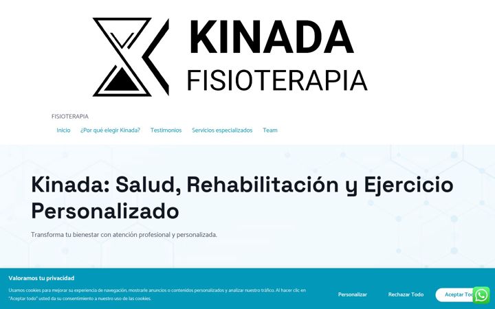 Screenshot of kinada.es