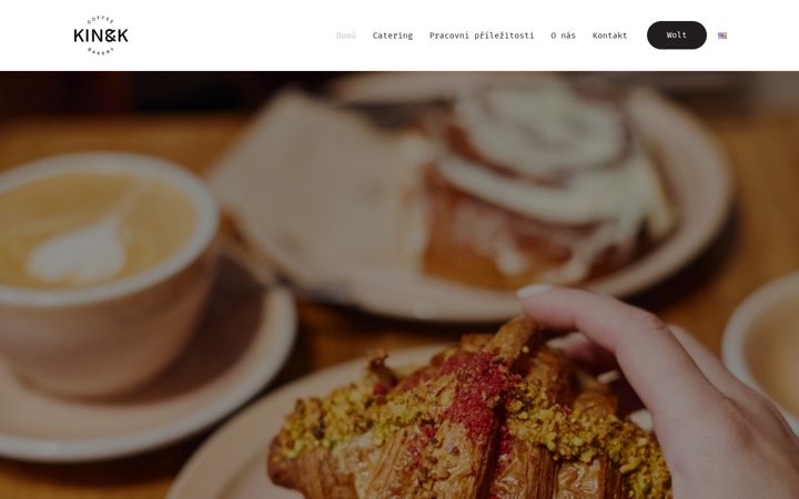 Screenshot of kinandkbakery.cz