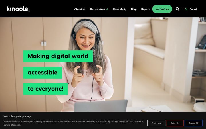 Screenshot of kinaole.co